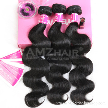 Real 10A Mink Peruvian Human Hair Double Weft Extension Bundles Body Wave Cuticle Aligned Human Hair Supplier Wholesale Price